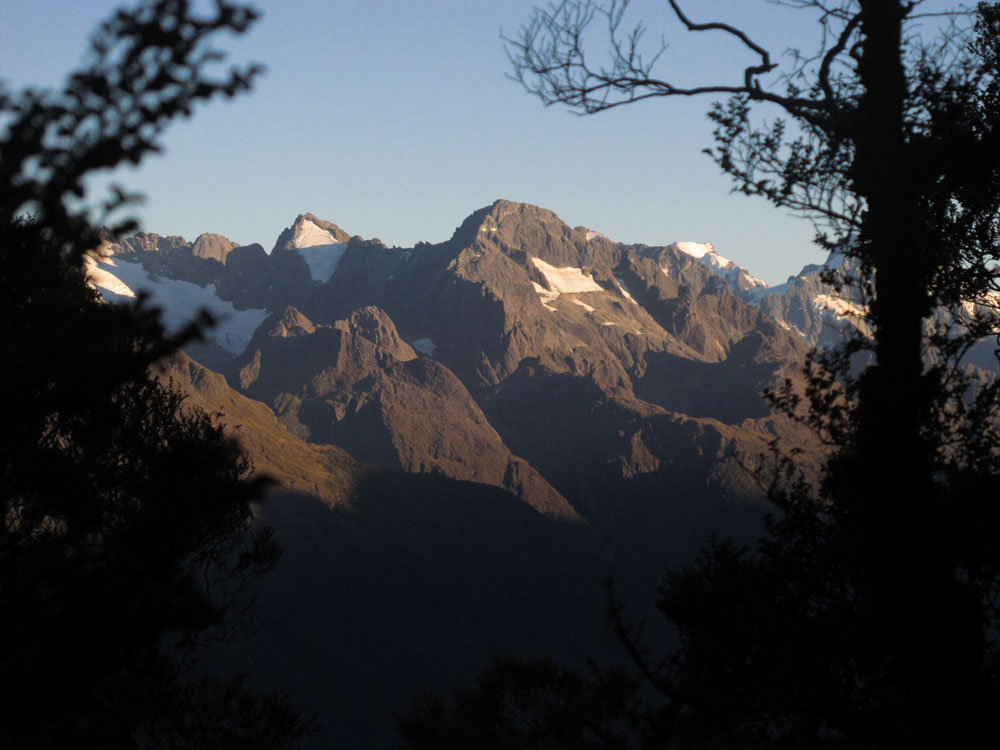 a little snow on the routeburn track