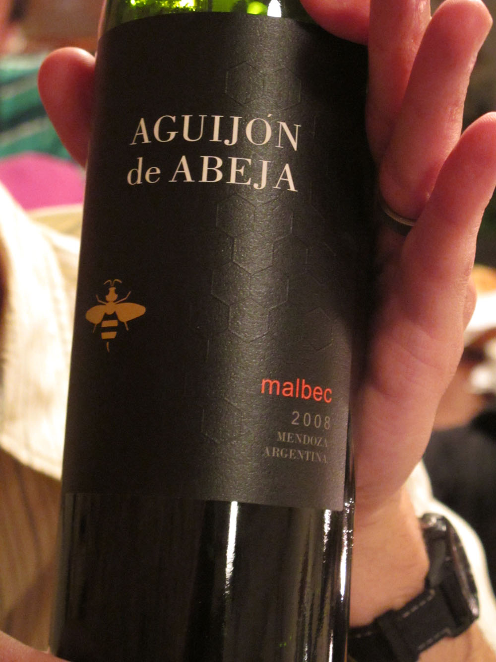 Aguijon de abeja malbec