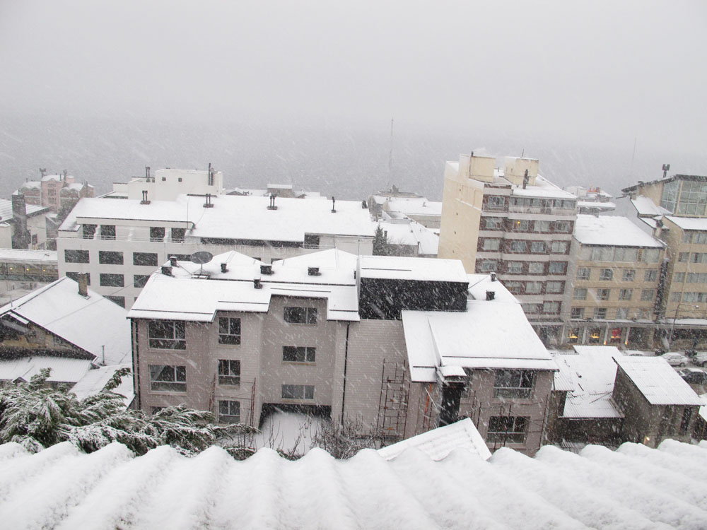 View Outside our window in Bariloche