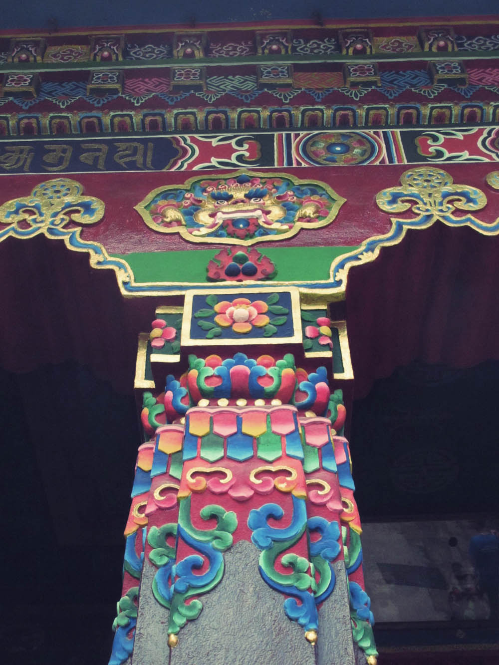 Colorful Monastery at Boudhanath