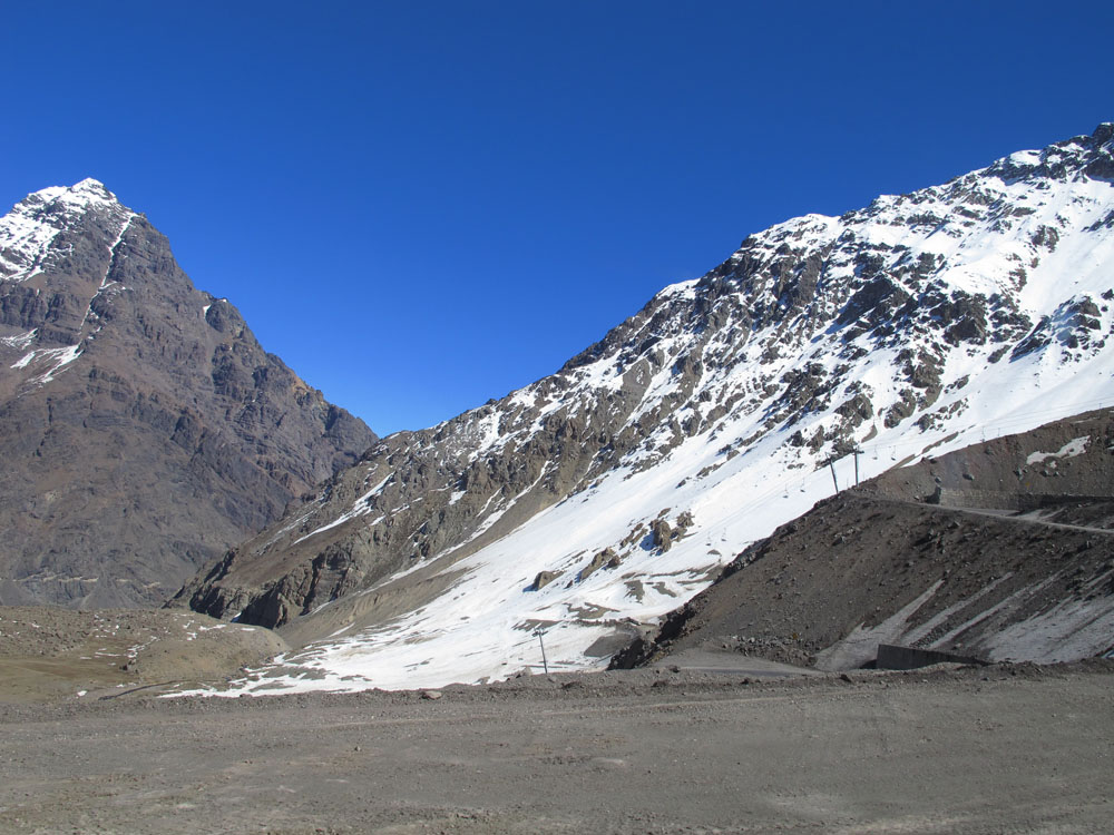 Chilean Andes near Portillo