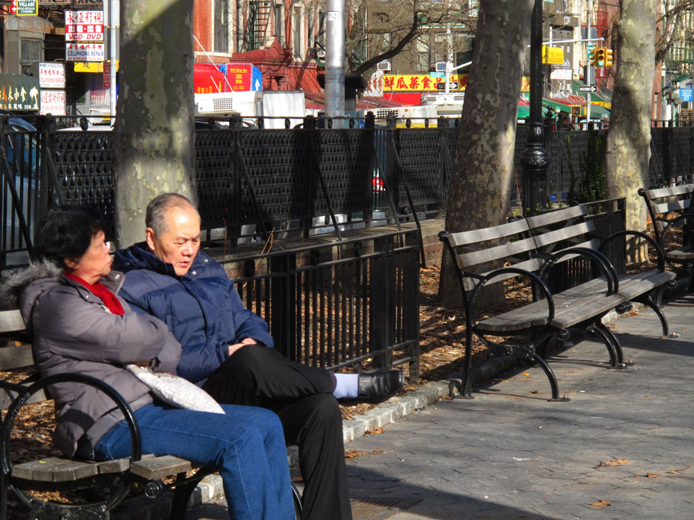 Couple on Chrystie St NYC