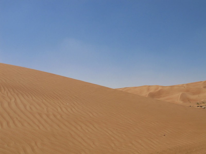 Sand Dune in the Dubai Emirate Sand Dune in the Dubai Emirate
