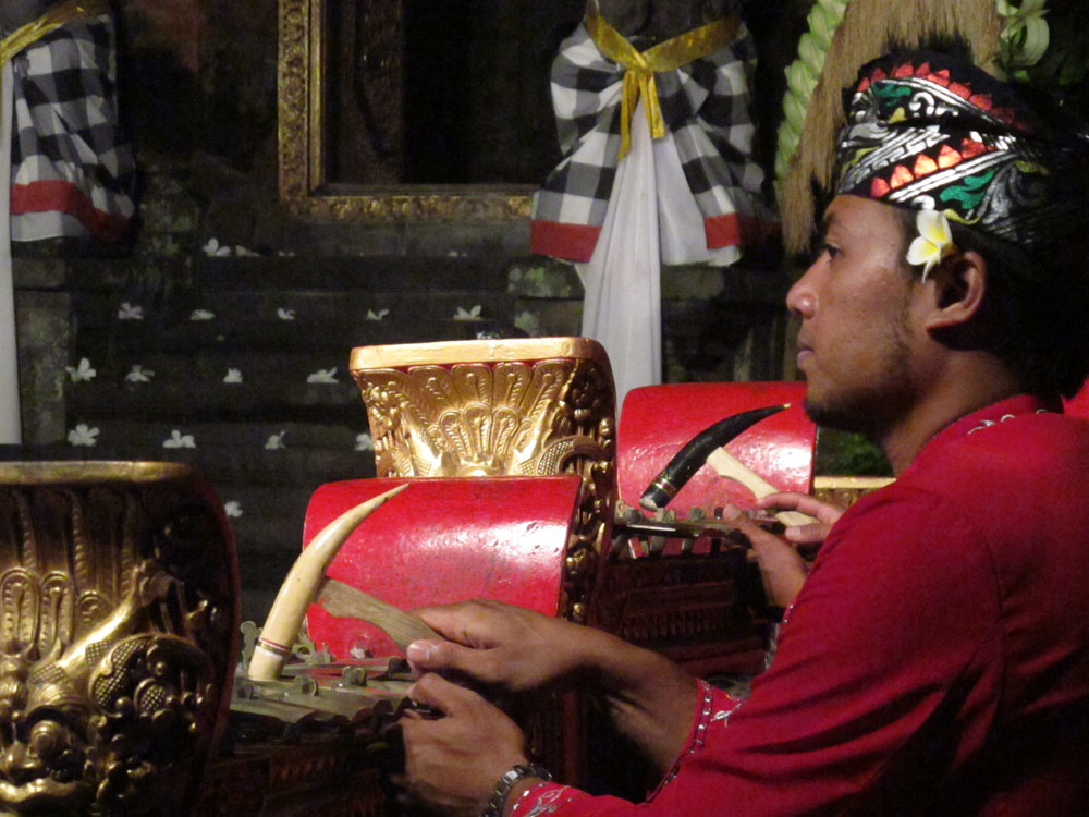 Musician in the Gamelan Orchestra