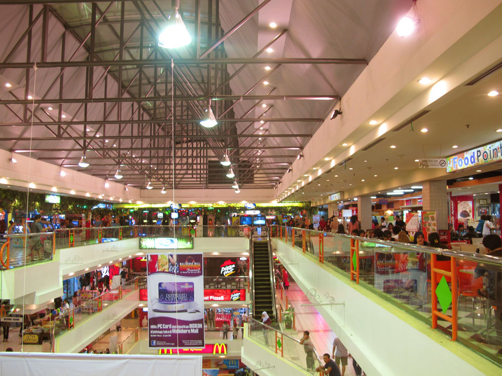 Inside the Malioboro Mall Yogyakarta Java Indonesia