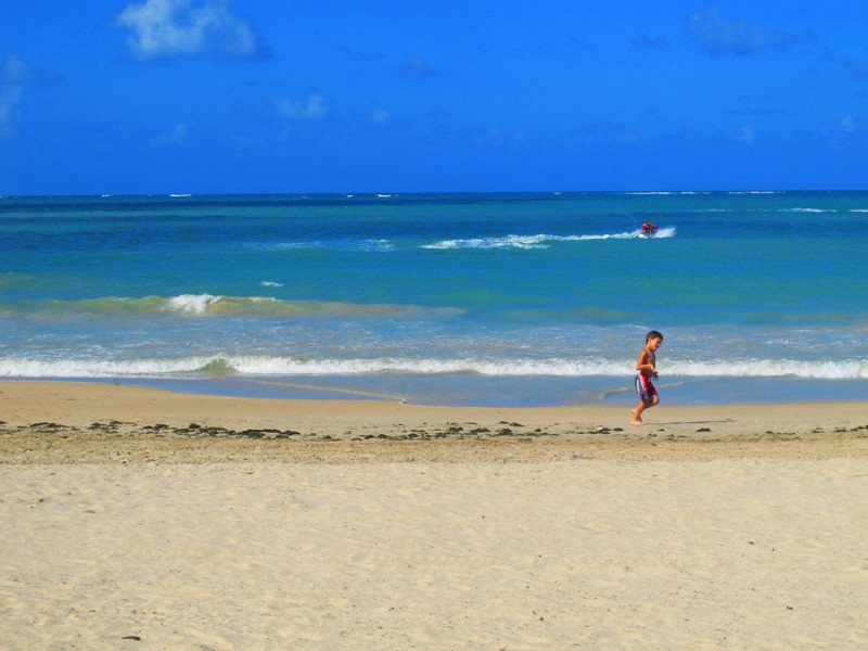 Isla Verde Beach in Puerto Rico