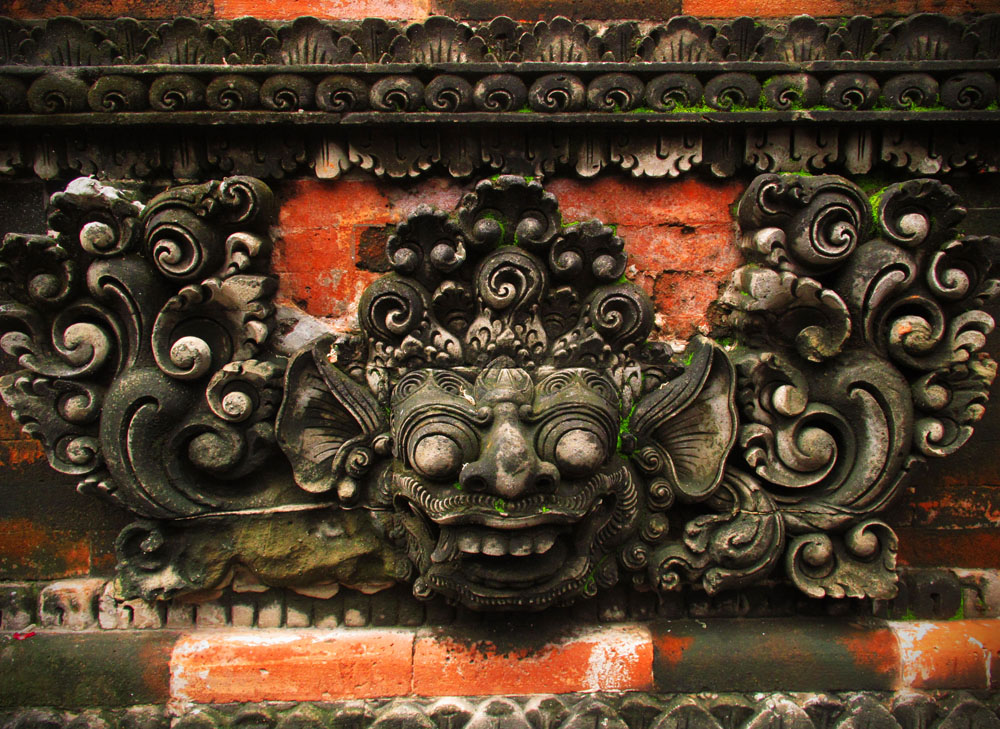 Kuta Temple Carving