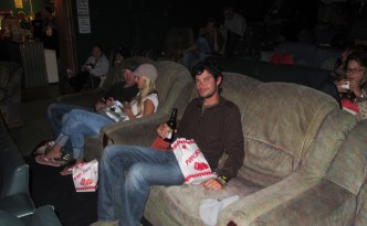Matt at Cinema Paradiso in Wanaka, NZ