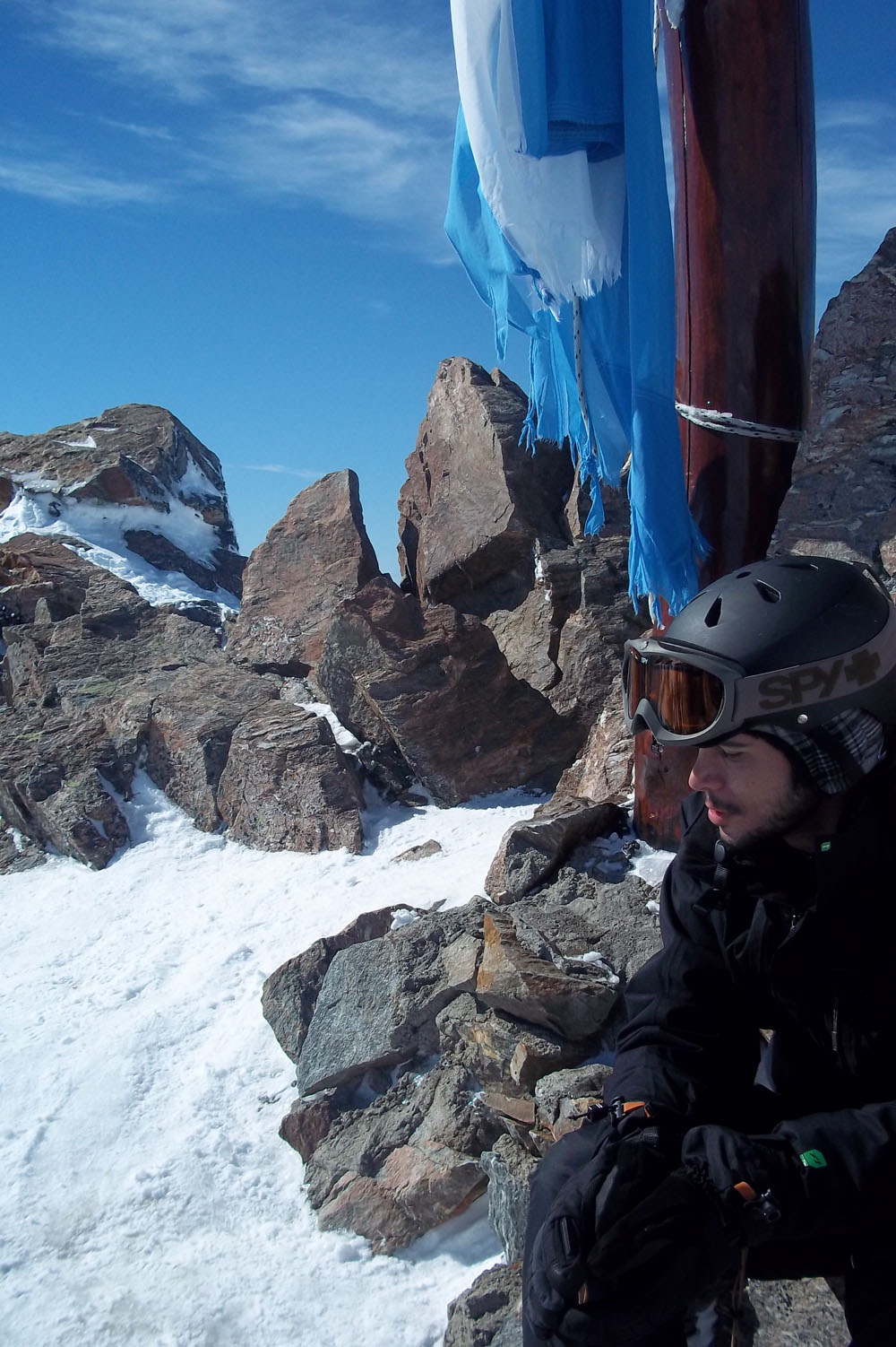 Matt on top of Cerro Catedral Argentina