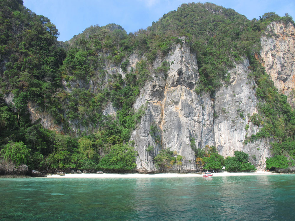 Monkey Bay on Koh Phi Phi