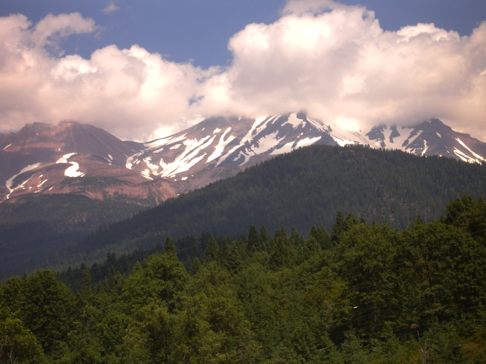 Summertime at Mt Shasta, California