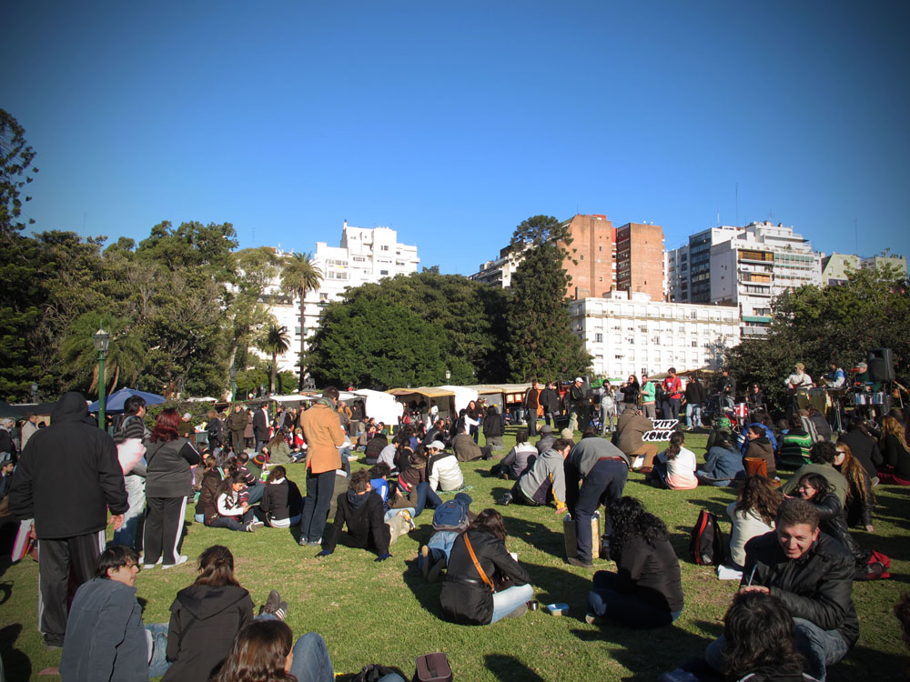 Recoleta Sunday Market buenos aires argentina