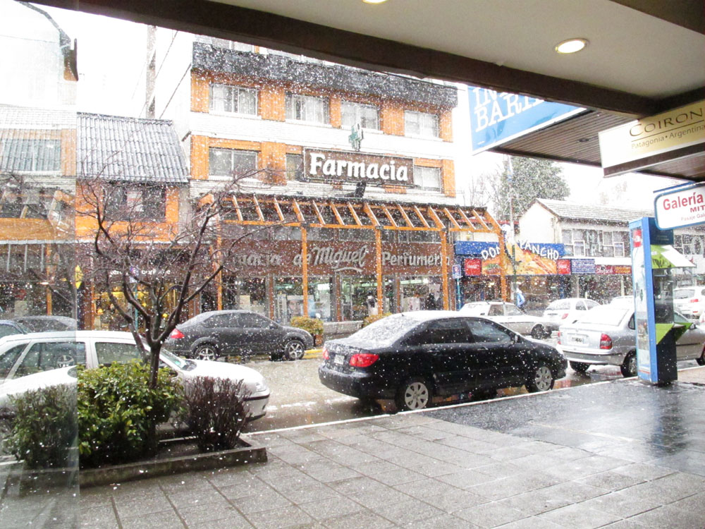 Snowy Day in Bariloche Argentina