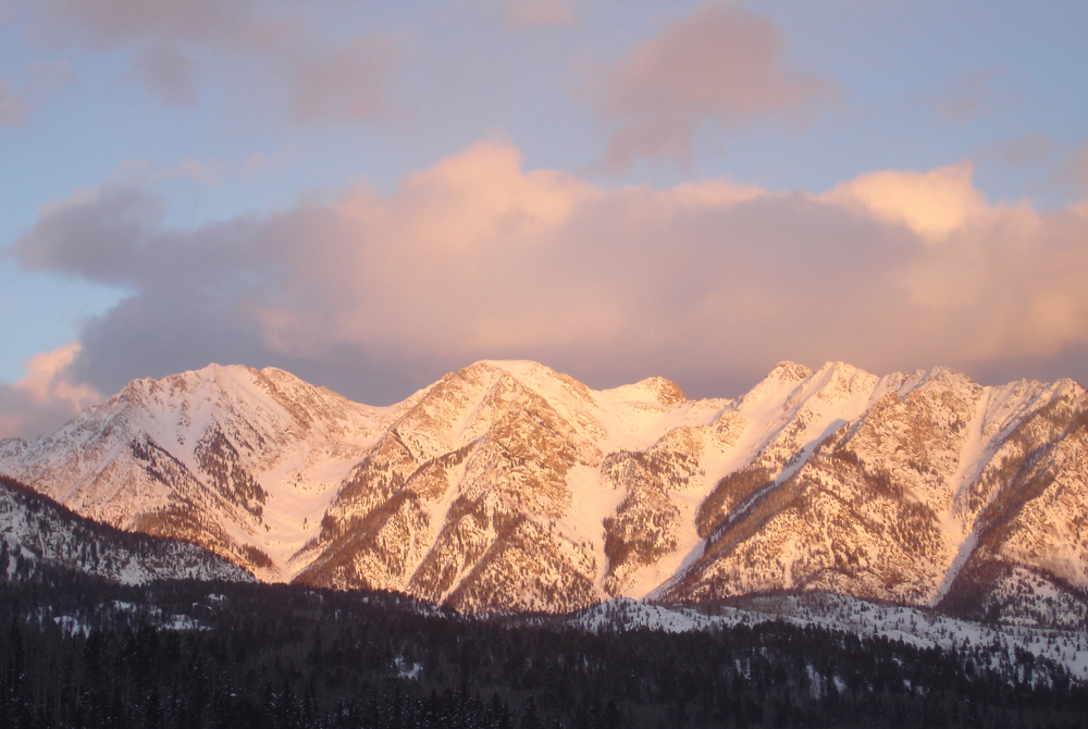 Sunset on Durango Mountains