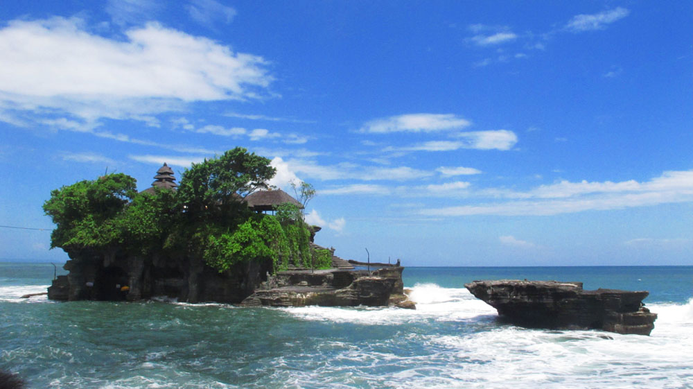 Tanah Lot Temple High Tide