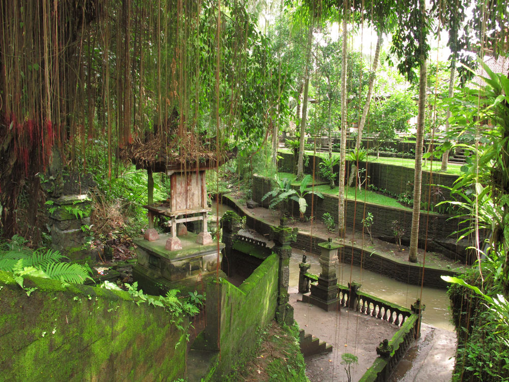Temple by the River in Ubud | Bali, Indonesia