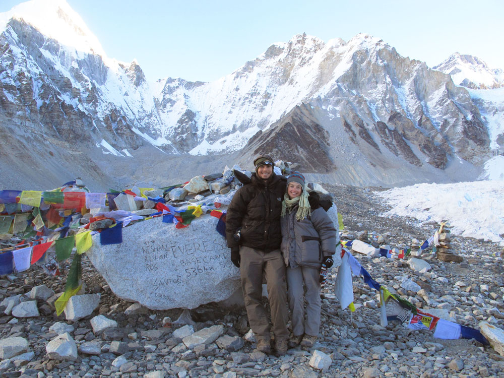 us at everest base camp Nepal