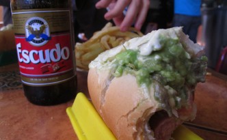 Clones and Escudo in Valparaiso