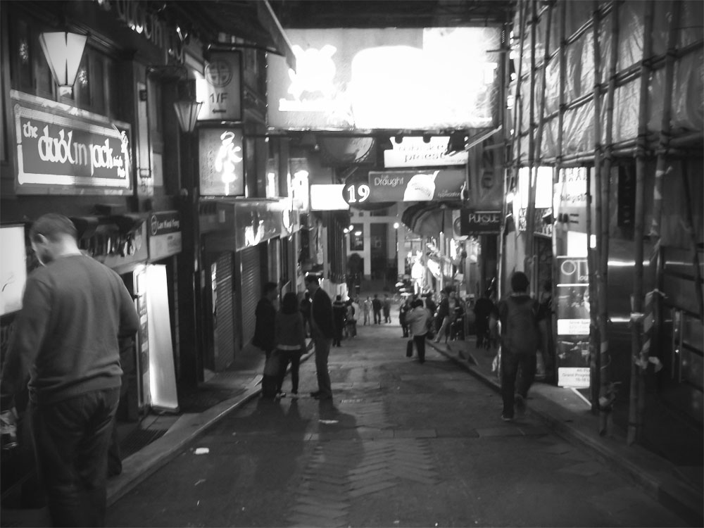 Lan Kwai Fong Bar Street