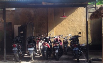 Lombok bike parking lot | Indonesia