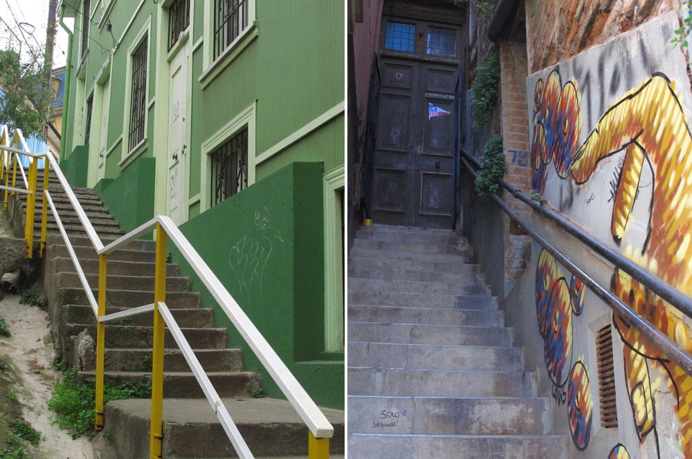 Stairways of Valparaiso