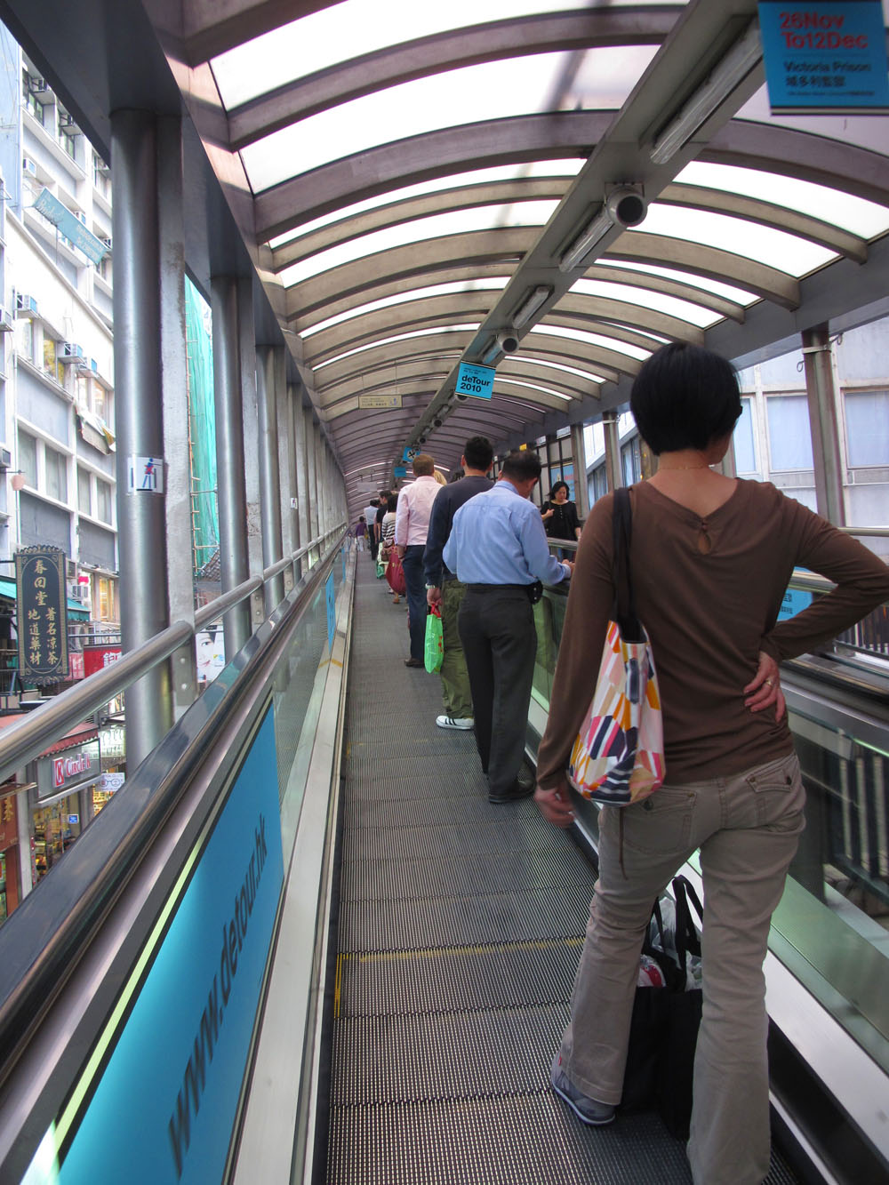 Hong Kong Travelator, Hong Kong Central Mid-Levels Escalator