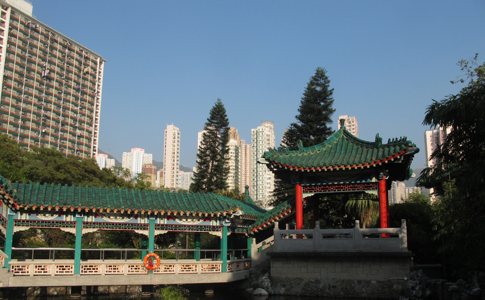  Wong Tai Sin with skyscrapers | Kowloon, Hong Kong