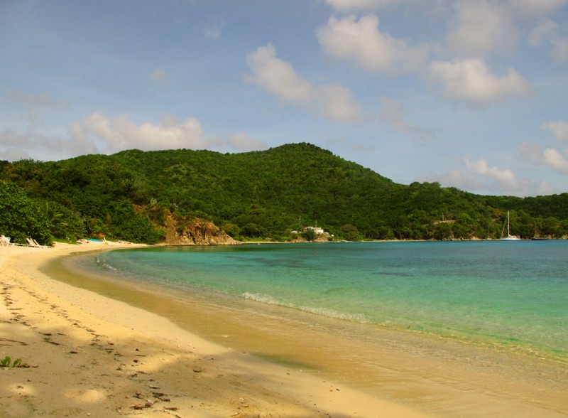 Hansen Bay on east end St John Hansen Bay on east end St John