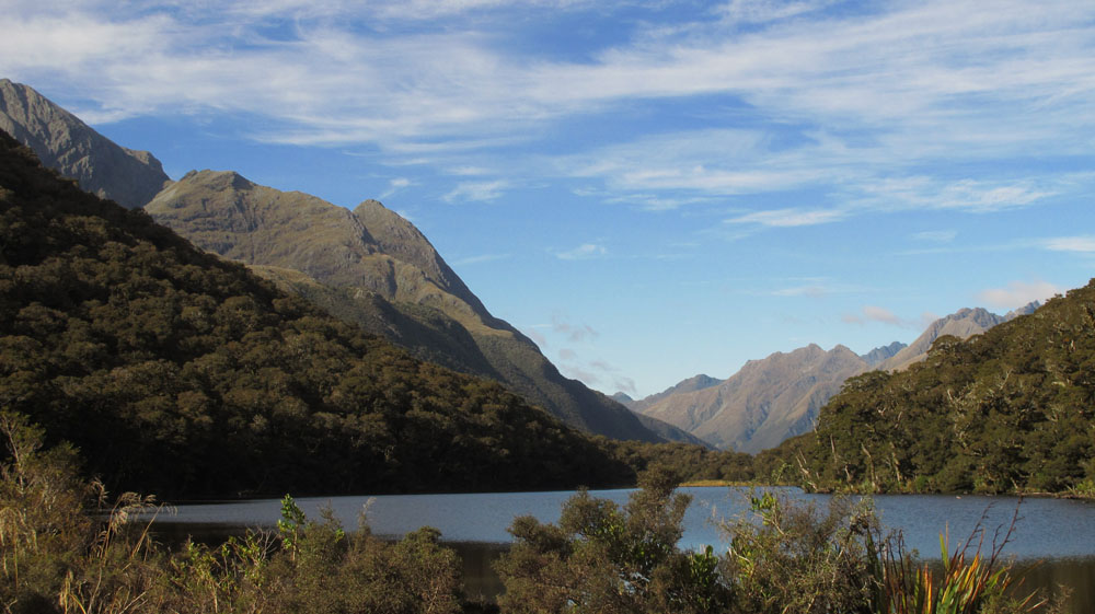 Lake Howden on the Routeburn Track