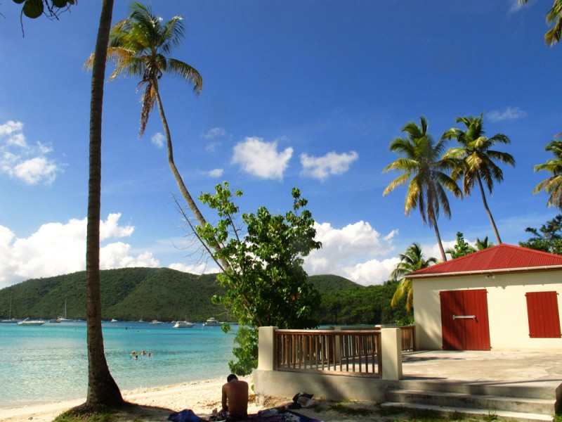 Maho Bay beach Maho Bay beach