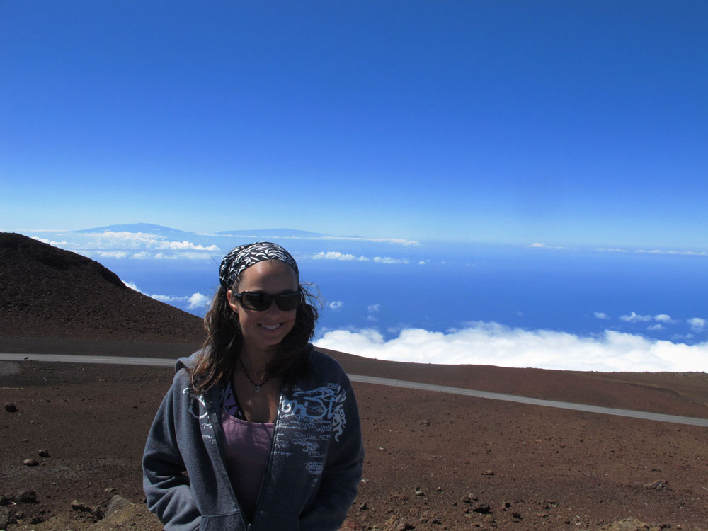 Me on top of Haleakala, Maui