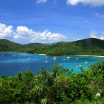 View of Little Maho and Big Maho Bay, St John