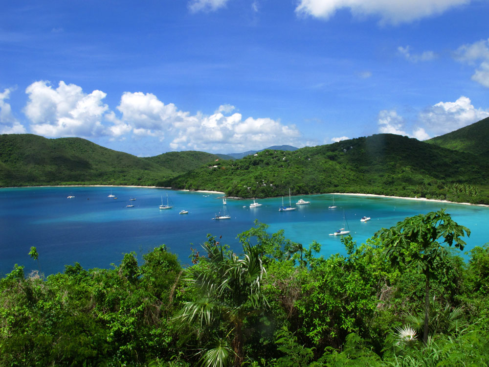 View of Maho Bay and Francis Bay | St John, USVI