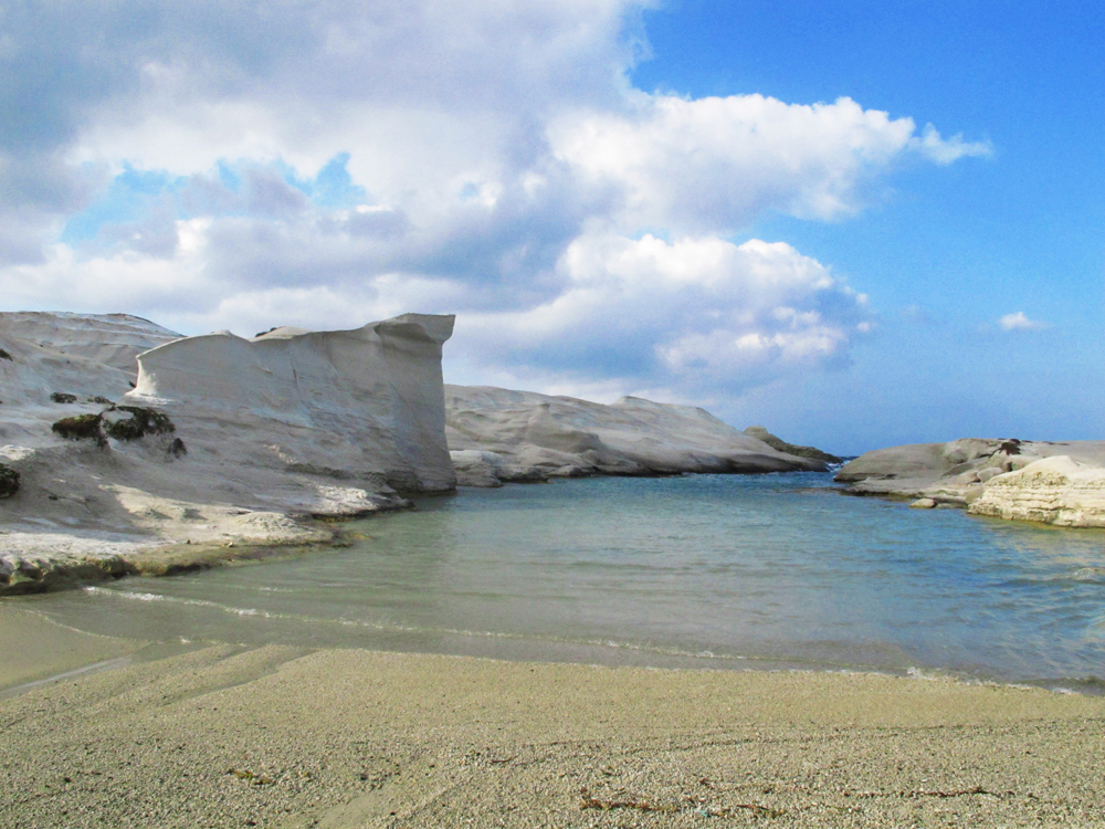 Beach at Sarakiniko - Milos, Greece