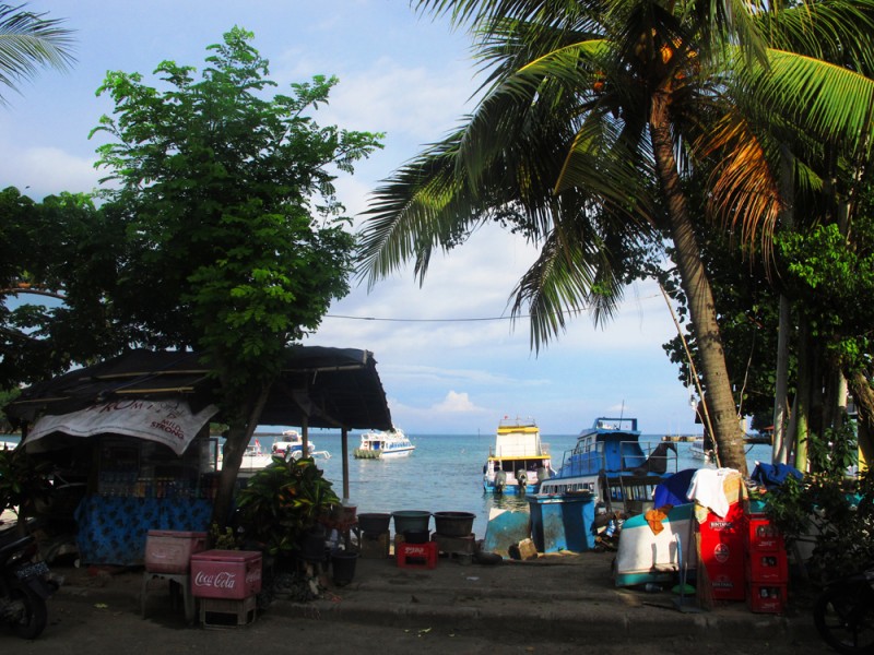 Padangbai harbor, Bali, Indonesia Padangbai harbor, Bali, Indonesia
