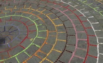 Sidewalk Mosaic - Valparaiso, Chile