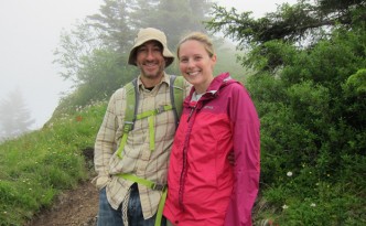 Erika and Seth in Oregon