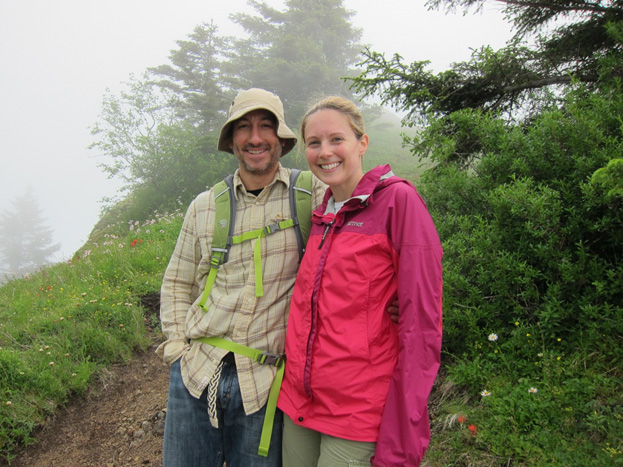 Erika and Seth in Oregon