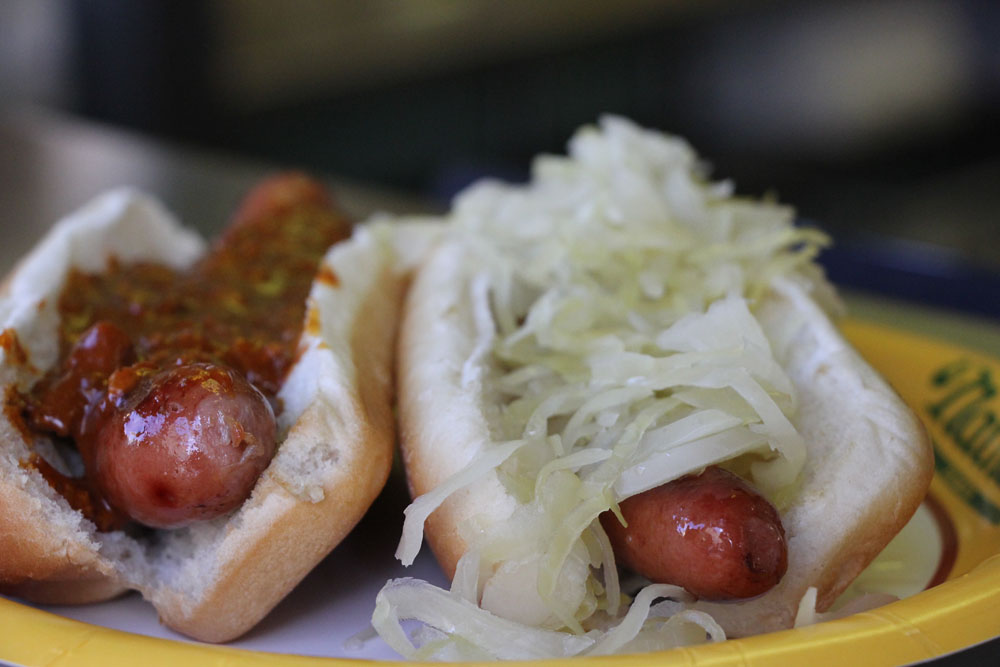 Nathan's hot dogs Coney Island