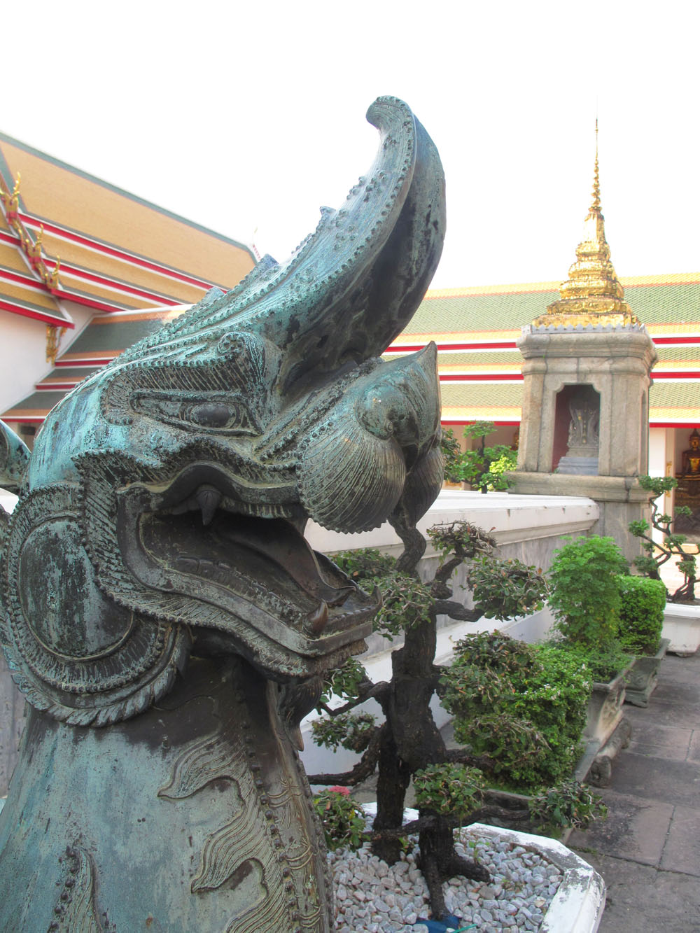 Dragons at Wat Pho, Bangkok, Thailand