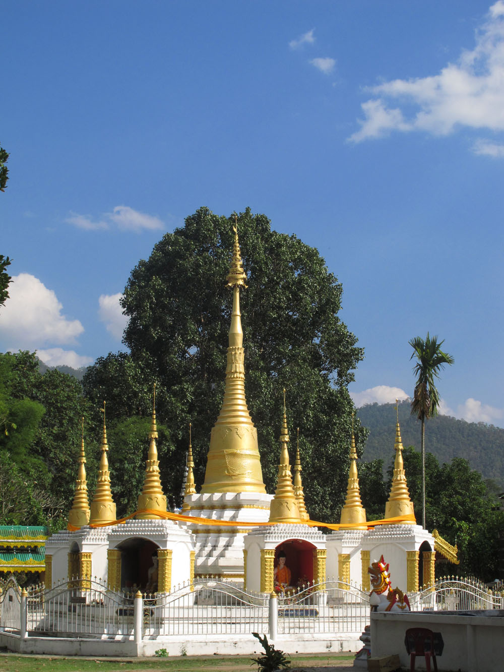 Temple in Pai, Thailand