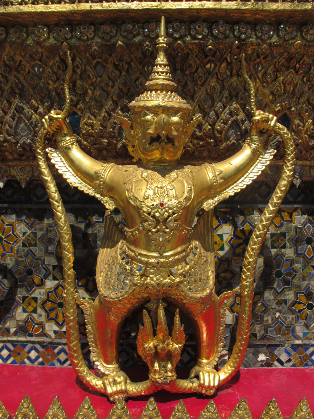 Warrior on the Royal Palace, Bangkok Thailand