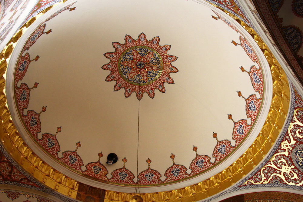 Topkapi Palace dome ceiling, Istanbul