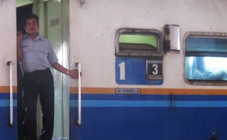 Waiting to depart in Yogyakarta, Indonesia