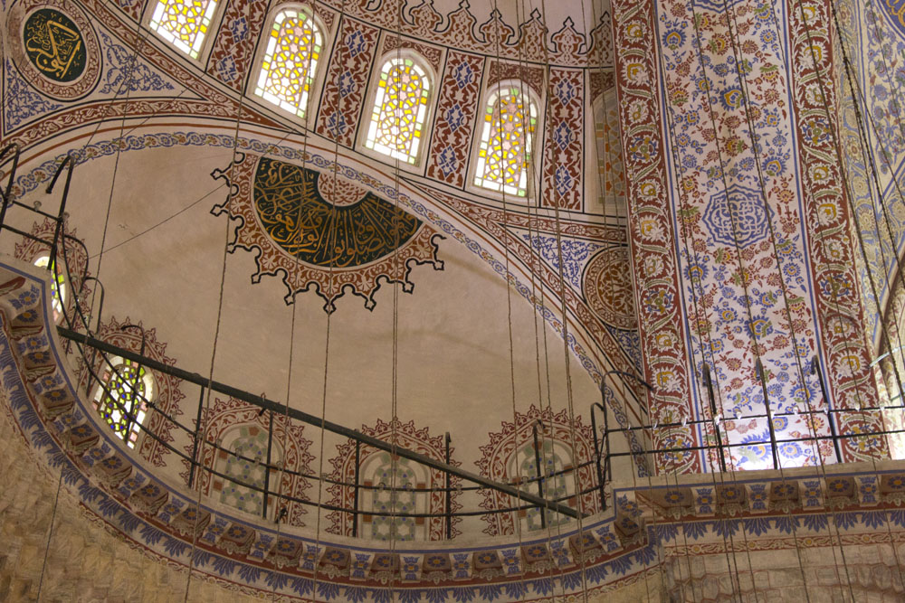 Blue Mosque tiling detail, Istanbul