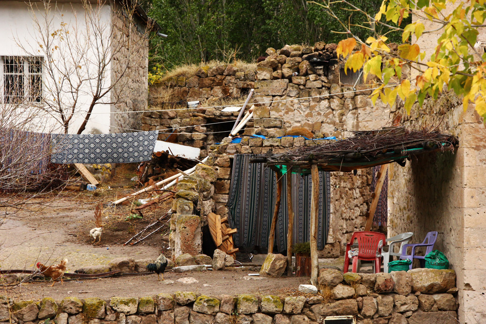 Chickens and Clotheslines | Soganli, Cappadocia, Turkey