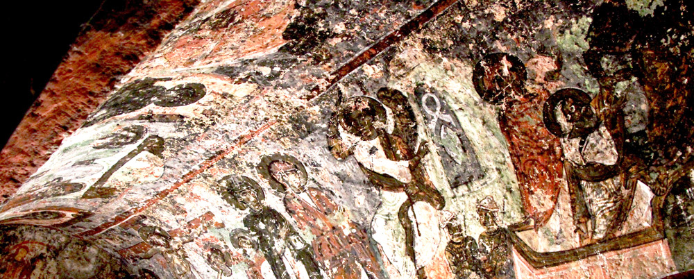 Church cieling | Cappadocia, Turkey