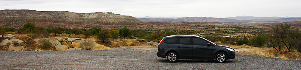 Rental car - Cappadocia road trip, Turkey