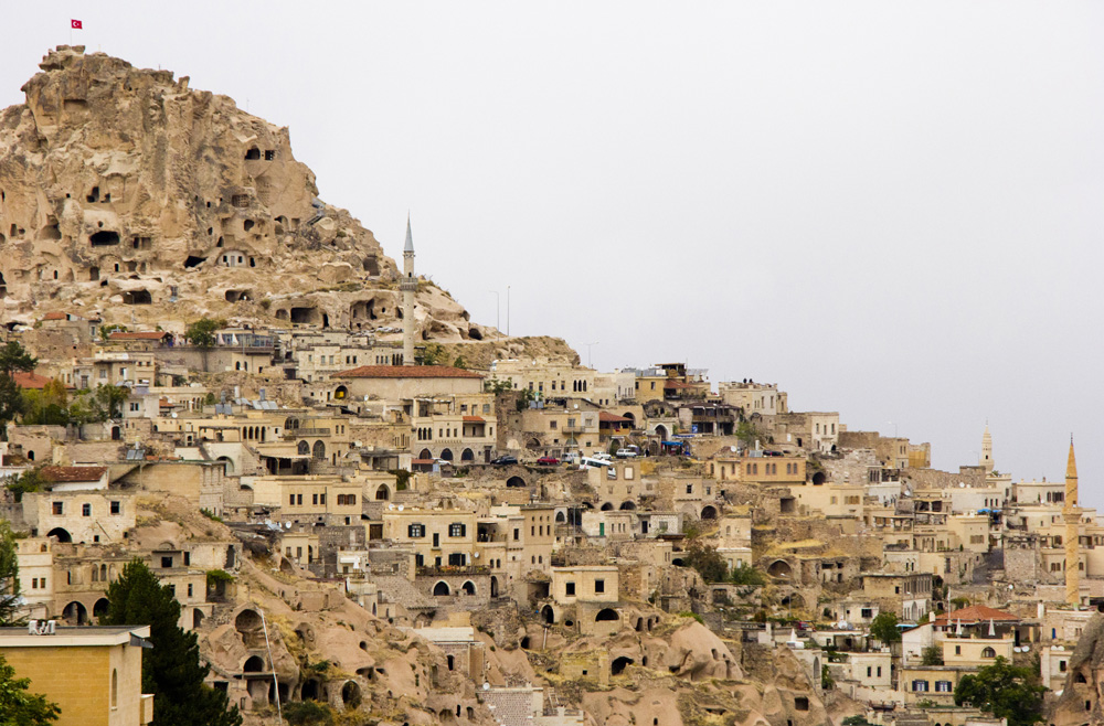 Uchisar castle and village | Cappadocia, Turkey