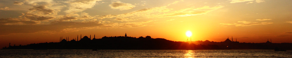City sunset panorama | Istanbul, Turkey